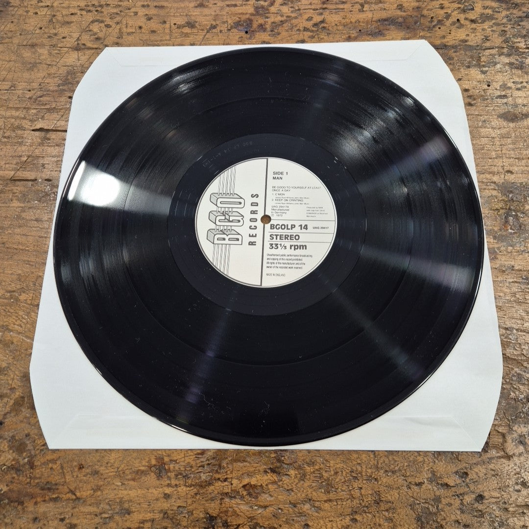 LP Man - Be Good To Yourself At Least Once A Day BGOLP 14 Rock Garage Vinile