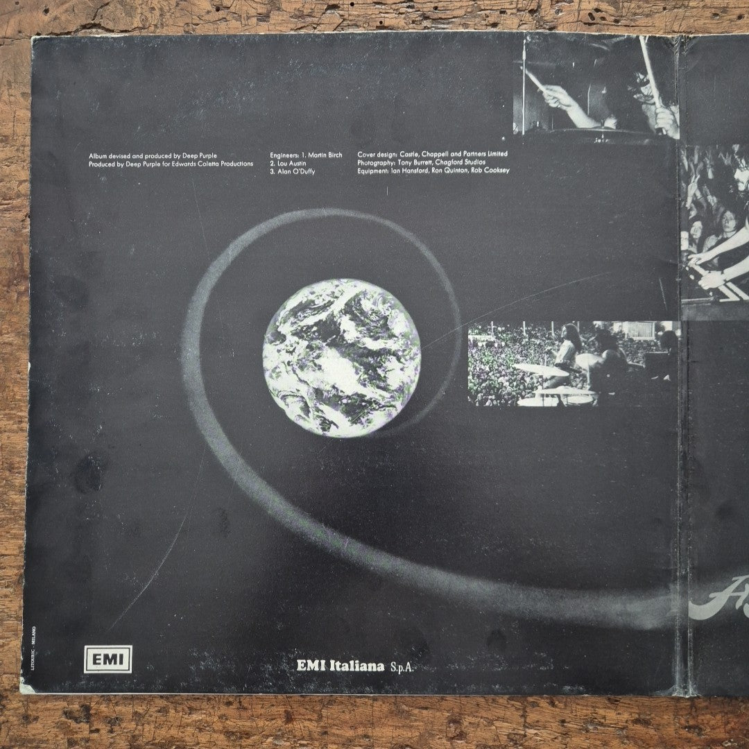 LP Deep Purple - Fireball 3C 062-92726 Made In Italy 1971 Musica Rock Stereo