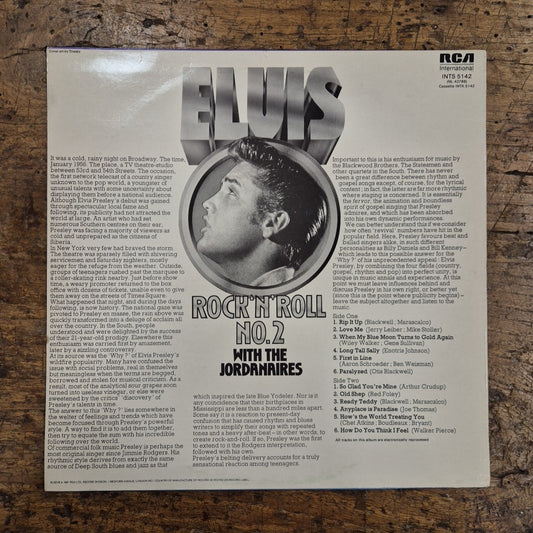 LP Elvis Presley Rock'N'Roll No.2 INTS 5142 Musica Rock Vinile