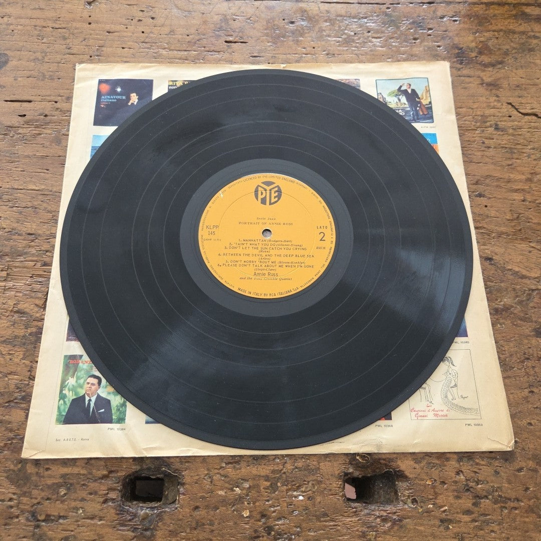 LP Annie Ross - Portrait Of Annie Ross KLPP 145 Jazz Vinile