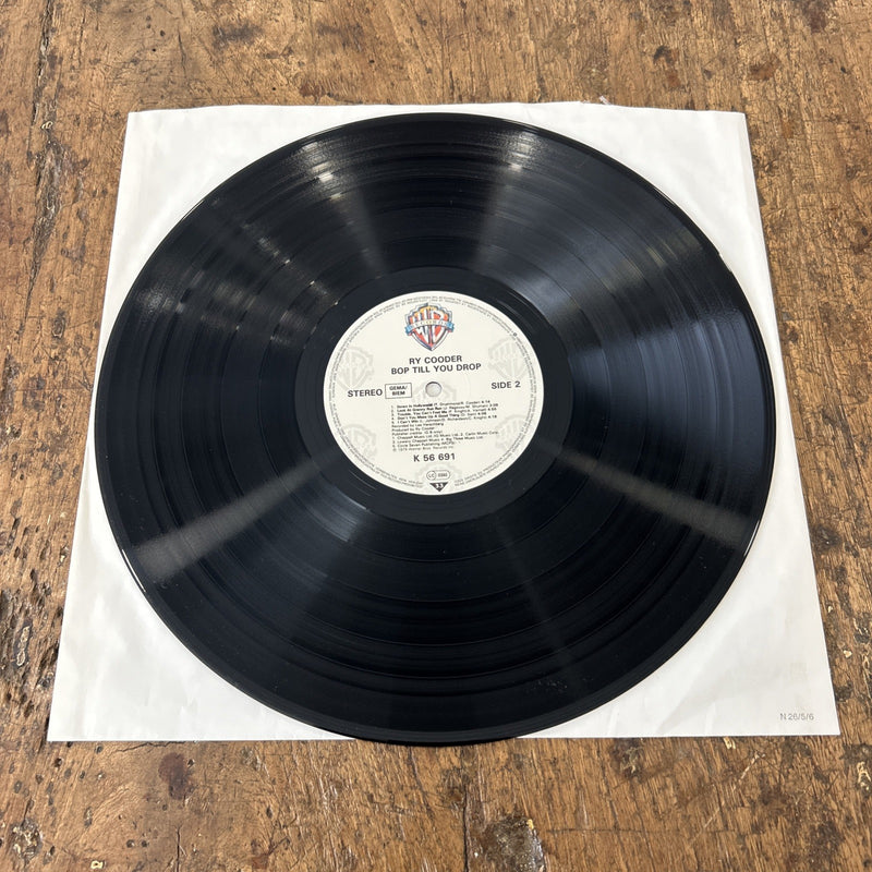 LP Ry Cooder - Bop Till You Drop WB 56691 Blues Rock Folk 1979 Vinile