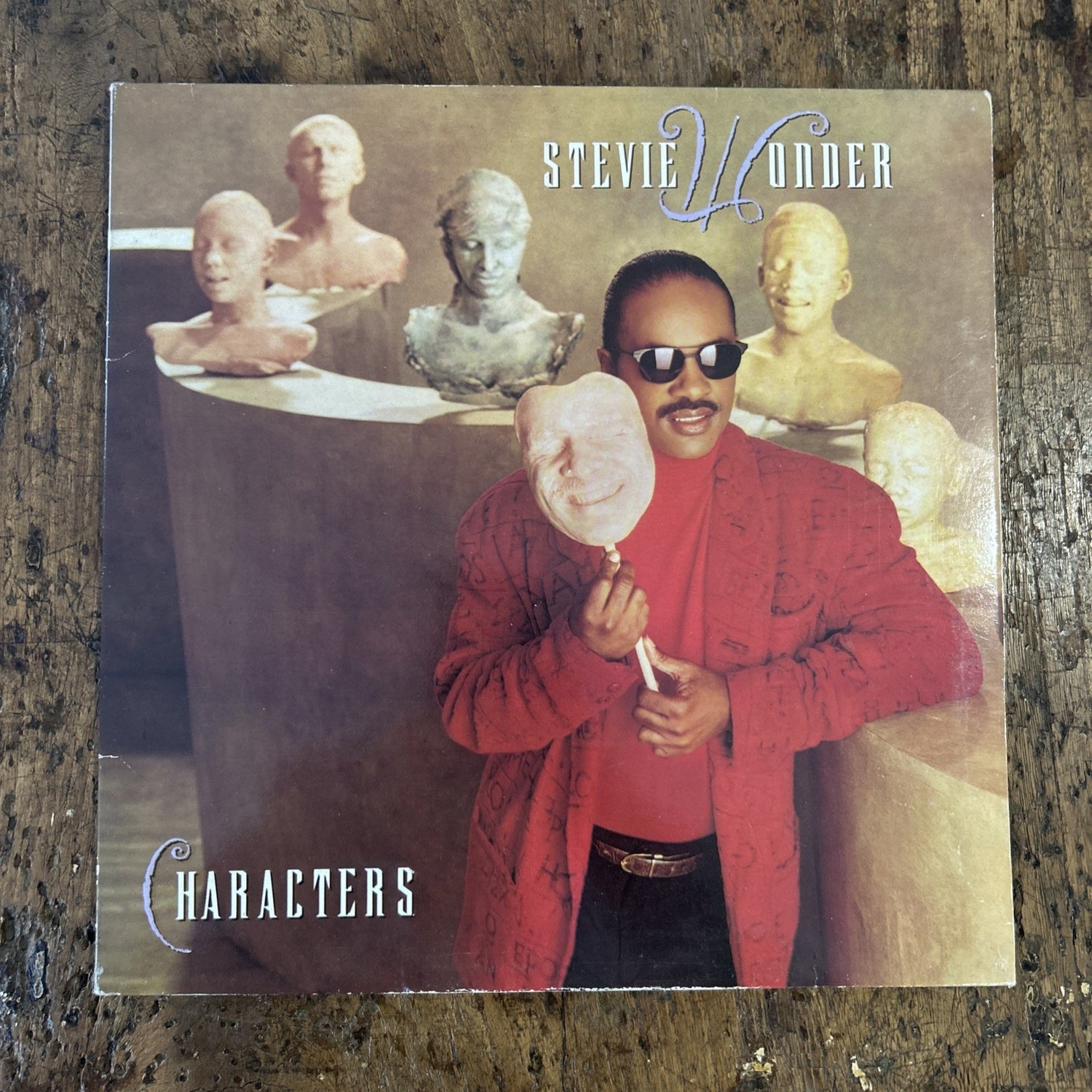 LP  Stevie Wonder - Characters ZL 72001 Rock 1987 Vinile Funk Soul Rock