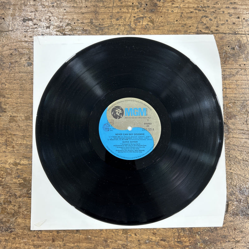 LP Gloria Gaynor - Never Can Say Goodbye 2315 321 Funk Soul Disco Vinile