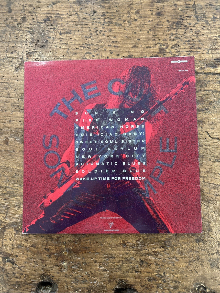 LP The Cult - Sonic Temple Bega 98 Vinile Musica Alternative Rock