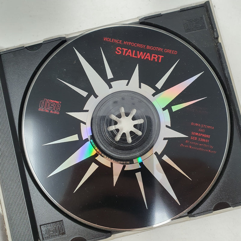 CD Stalwart  – Violence, Hypocrisy, Bigotry, Greed Semaphore