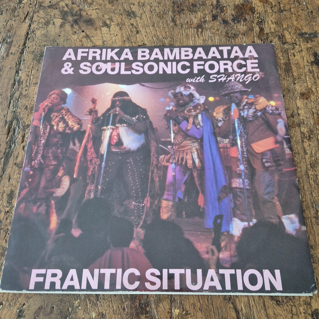 LP Tommy Boy - Afrika Bambaata Soulsonic Force Shango AFRX 3 Vinile Disco