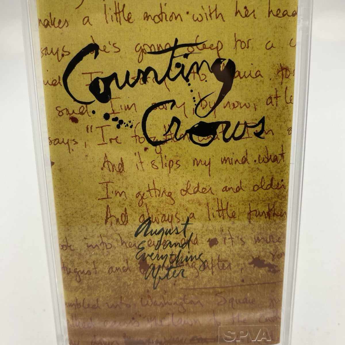 MUSICASSETTA Tape VG Counting Crows – August And Everything After Rock