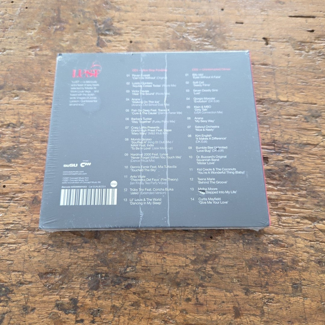 CD Lust - Arte & Soul A Personal Collection SIGILLATO SUALBCD24 2007 Musica Soul