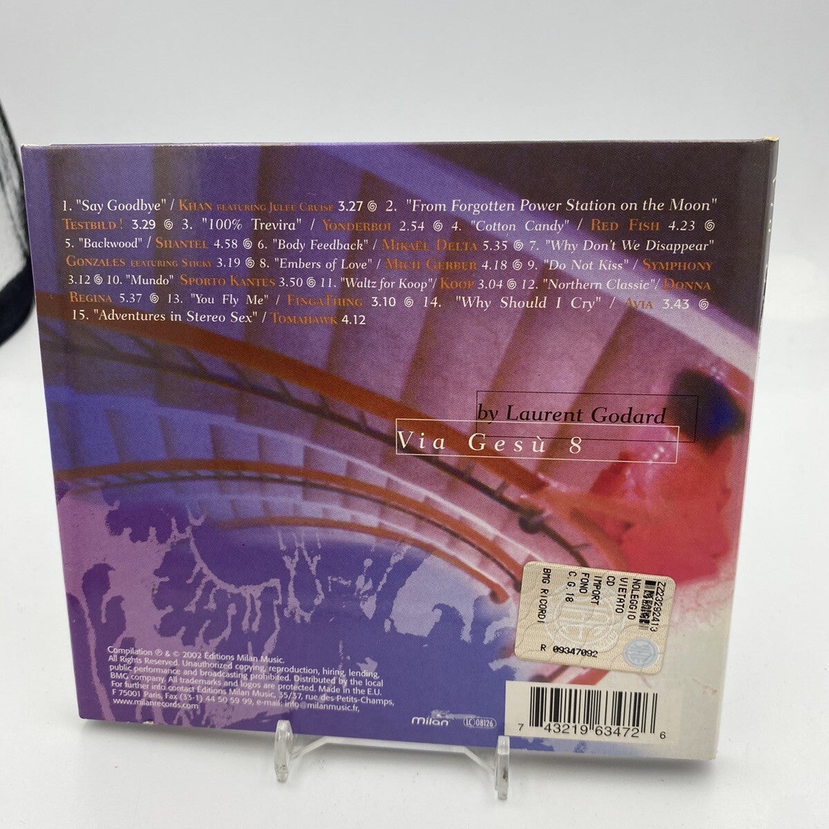 CD Various – Via Gesù 8 Milano By Laurent Godard