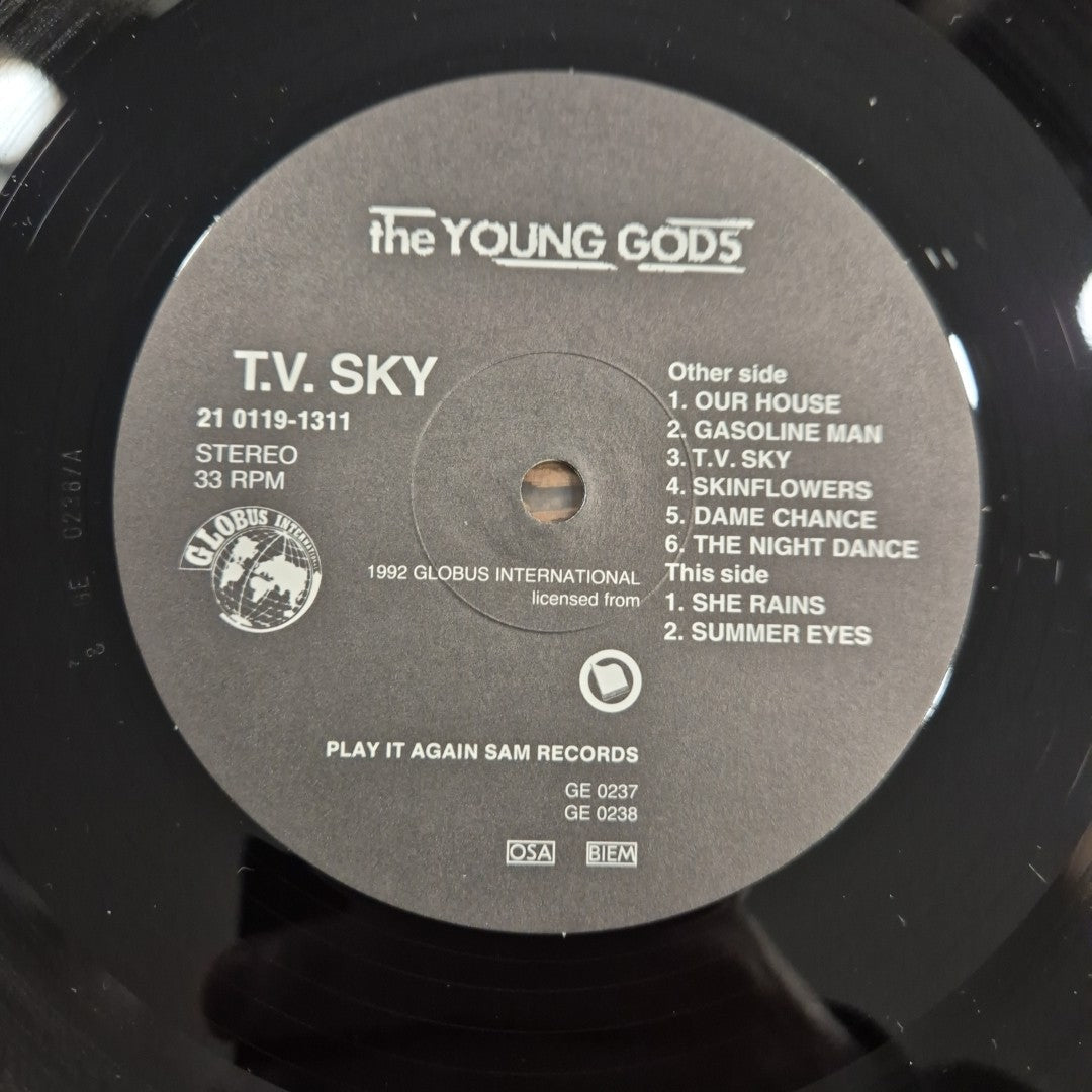 LP The Young Gods - T.V. Sky 21 0119-1311 Electronic Rock Vinile