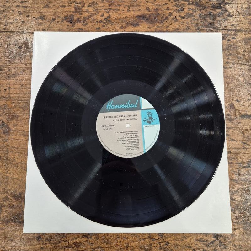 LP Richard And Linda Thompson - Pour Down Like Silver HNBL 4404 Vinile Rock