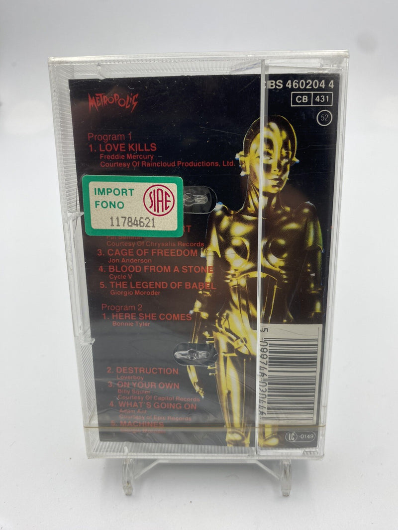 MUSICASSETTA Tape SS Various – Metropolis :CBS – 40-70252 Rock Stage 1984