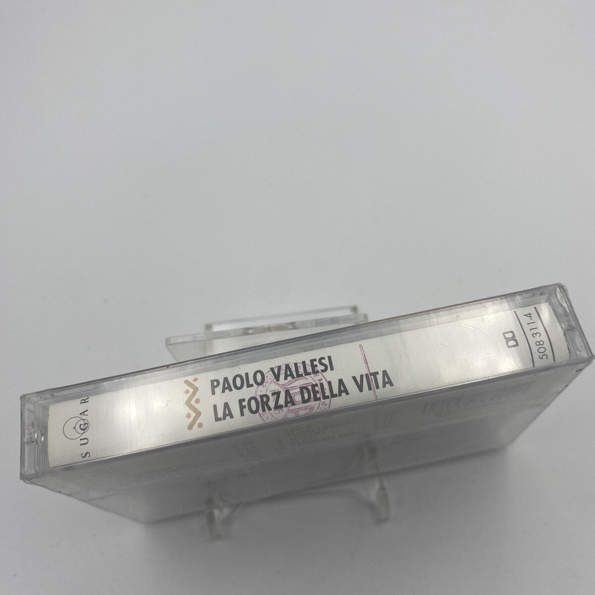 MUSICASSETTA Tape SS Paolo Vallesi – La Forza Della Vita Italy 1992