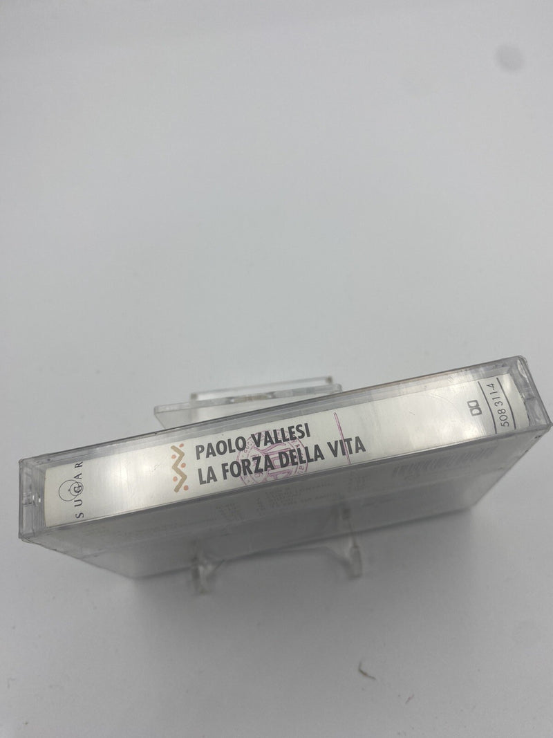 MUSICASSETTA Tape SS Paolo Vallesi – La Forza Della Vita Italy 1992