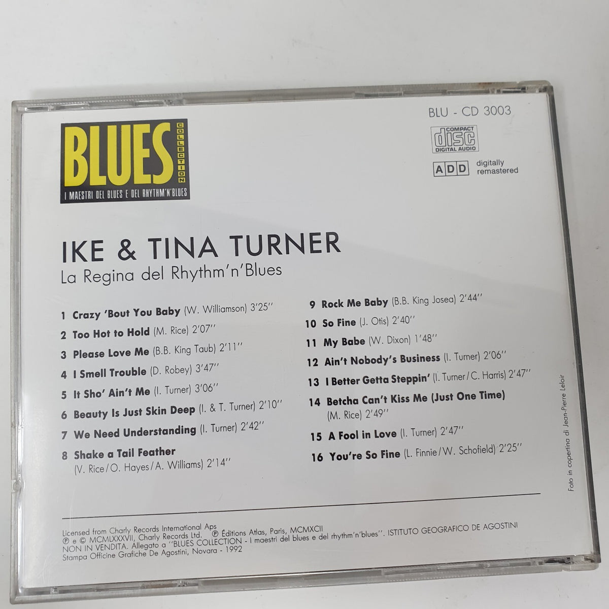 CD Ike Et Tina Turner – The Queen Of The Rhythm'n'Blues
