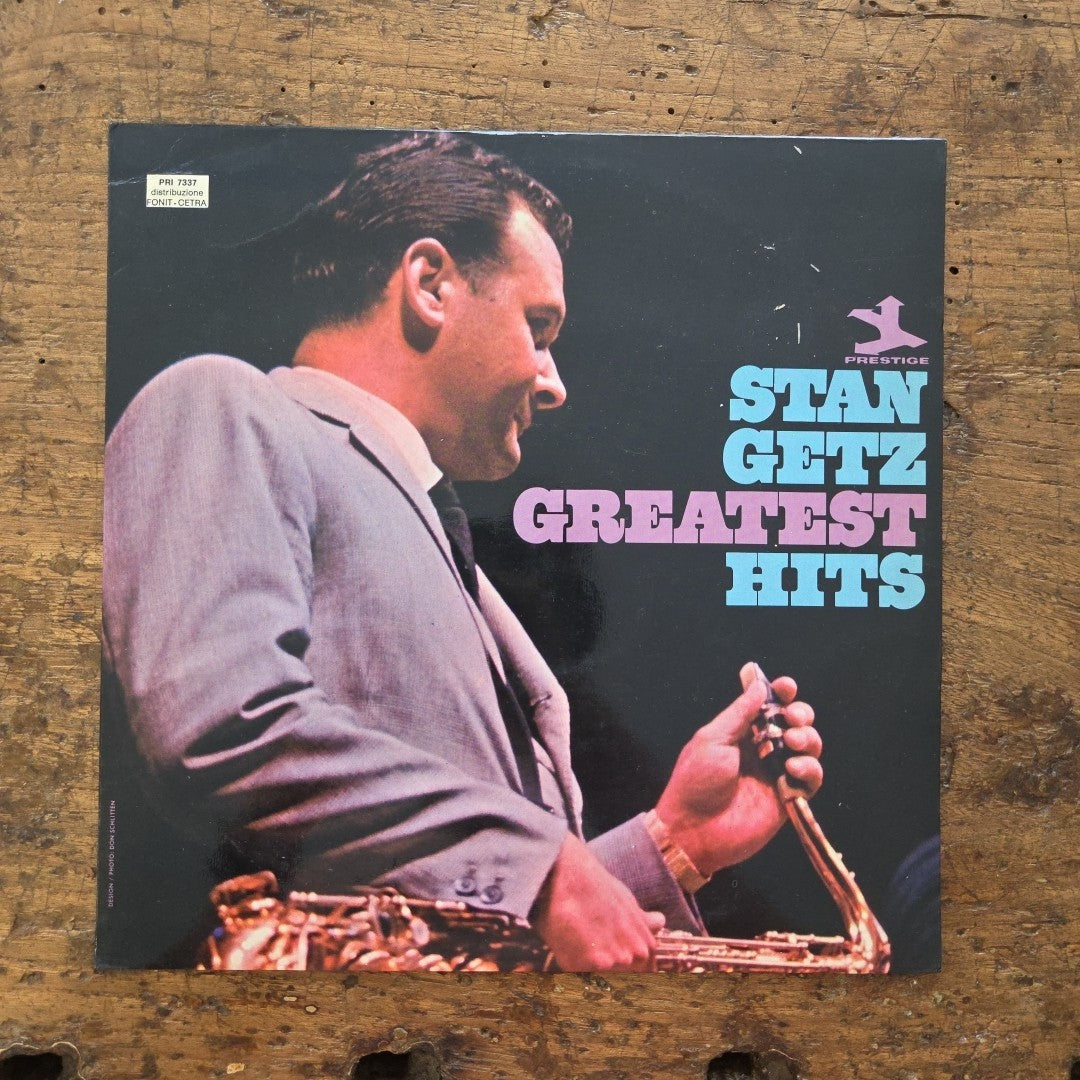 LP Stan Getz - Greatest Hits PRI 7337 1976 Jazz Vinile Made In Italy