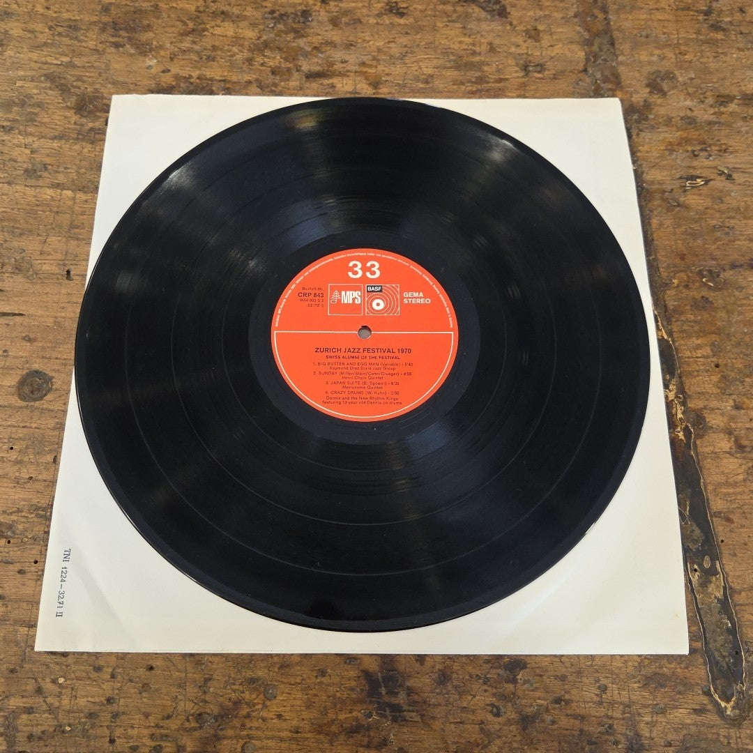 LP Various - Jazz Festival Zurich CRP 843 Gatefold Made In Germany Jazz Music