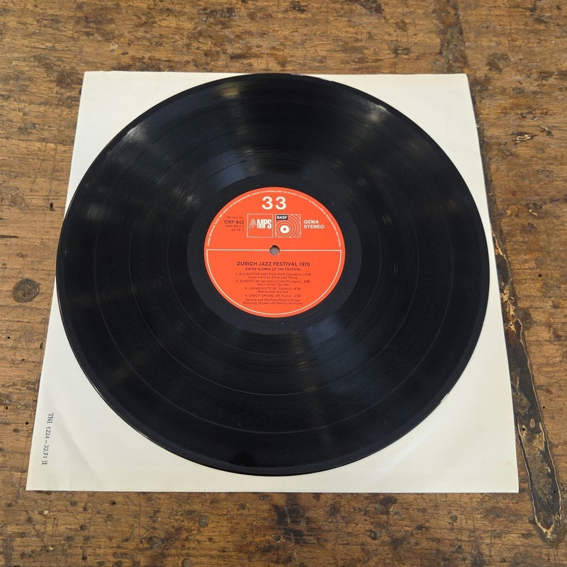 LP Various - Jazz Festival Zurich CRP 843 Gatefold Made In Germany Jazz Music