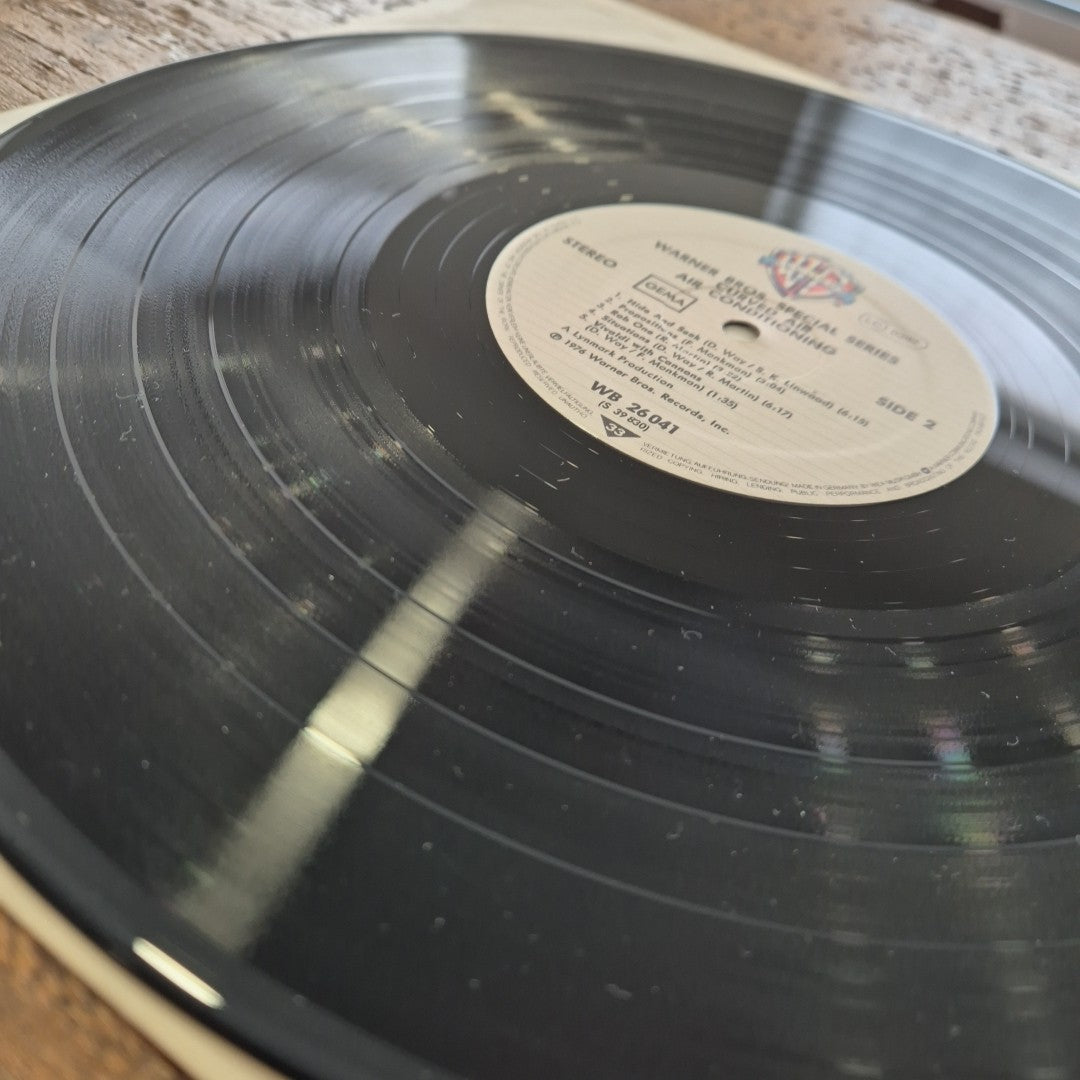 LP Curved Air Air Conditioning WB 26041 Made In Germany 1976 Musica Rock Vinile