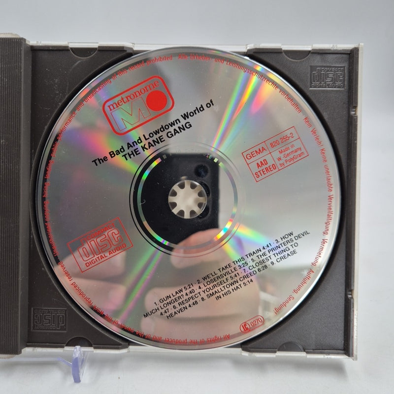 CD Jazz THE BAD AND LOWDOWN WORLD OF THE KANE GANG 820 255-2 Germany