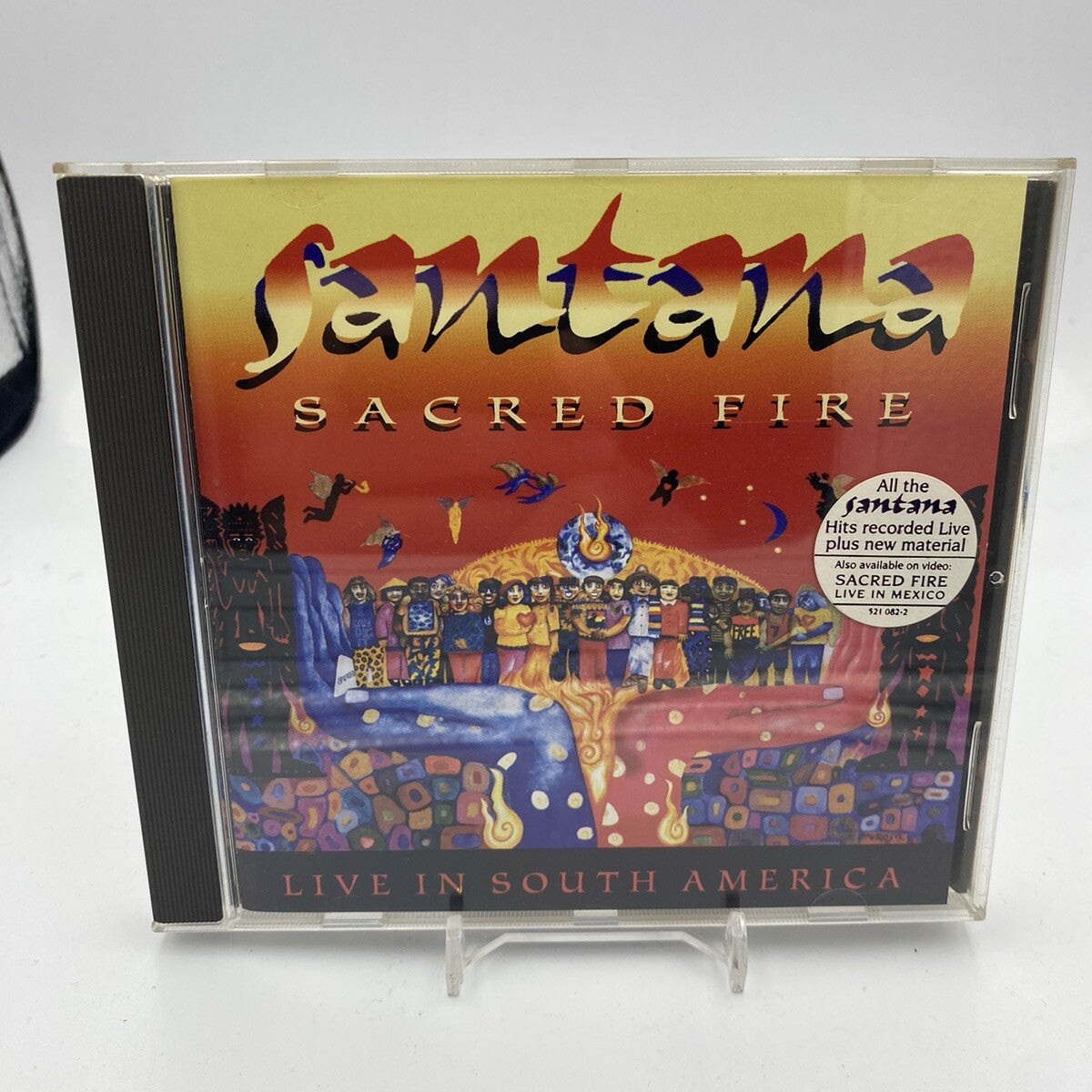 CD Santana – Sacred Fire (Live In South America) Rock Blues 1993