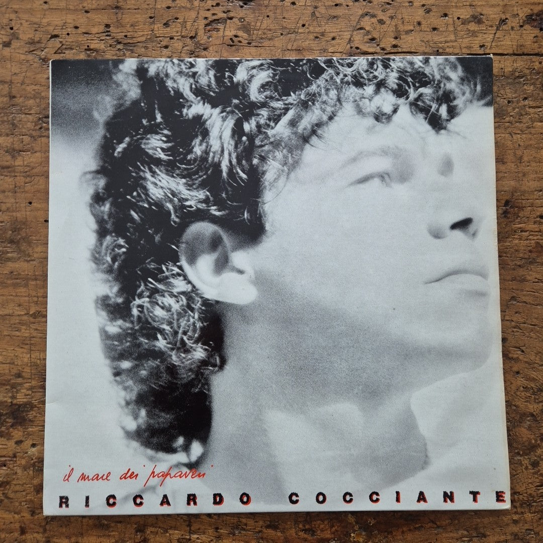 LP Riccardo Cocciante Il Mare Dei Papaveri V 2336 Musica Italiana Vinile Virgin