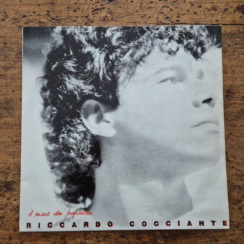 LP Riccardo Cocciante Il Mare Dei Papaveri V 2336 Musica Italiana Vinile Virgin
