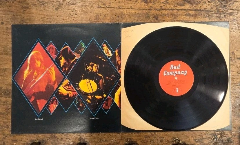 LP Bad Company - Bad Company ILPS 9279 Made In U.S.A 1974 Vinile Rock