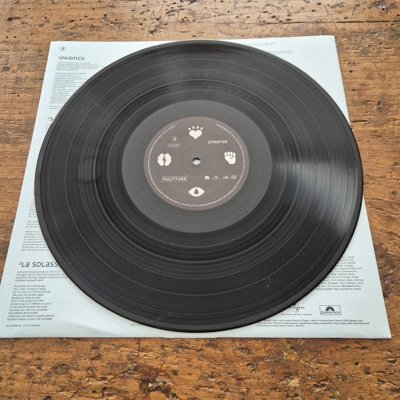 LP Stromae - Multitude 450794-2 Made In Eu Gatefold Pop Vinile 12