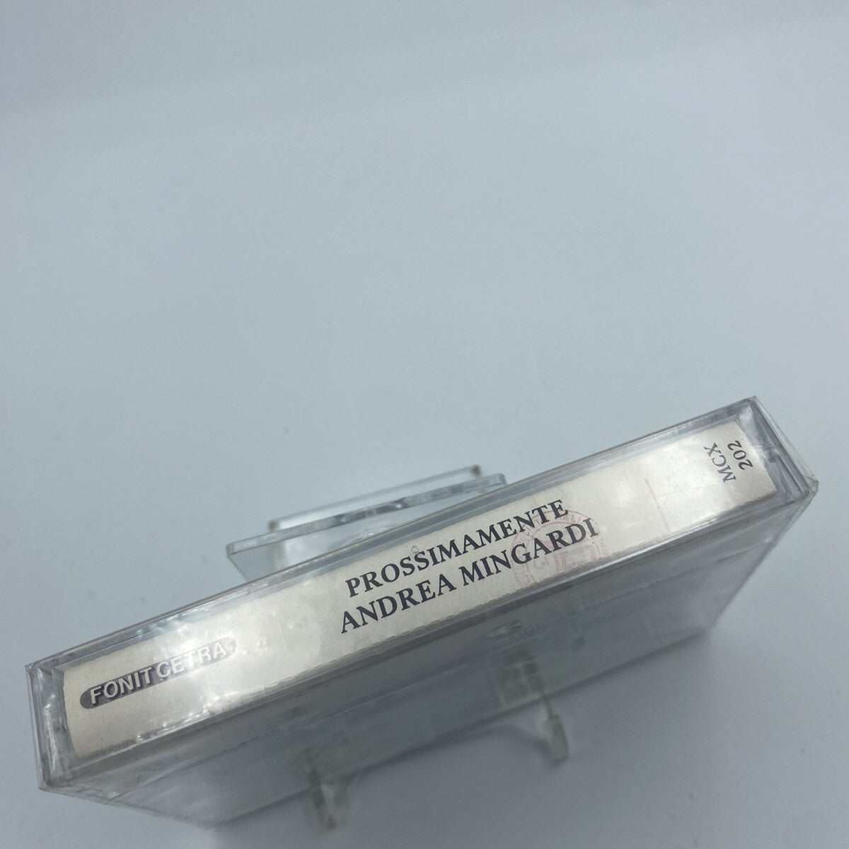 MUSICASSETTA Tape SS Andrea Mingardi – Prossimamente 1988 Italy