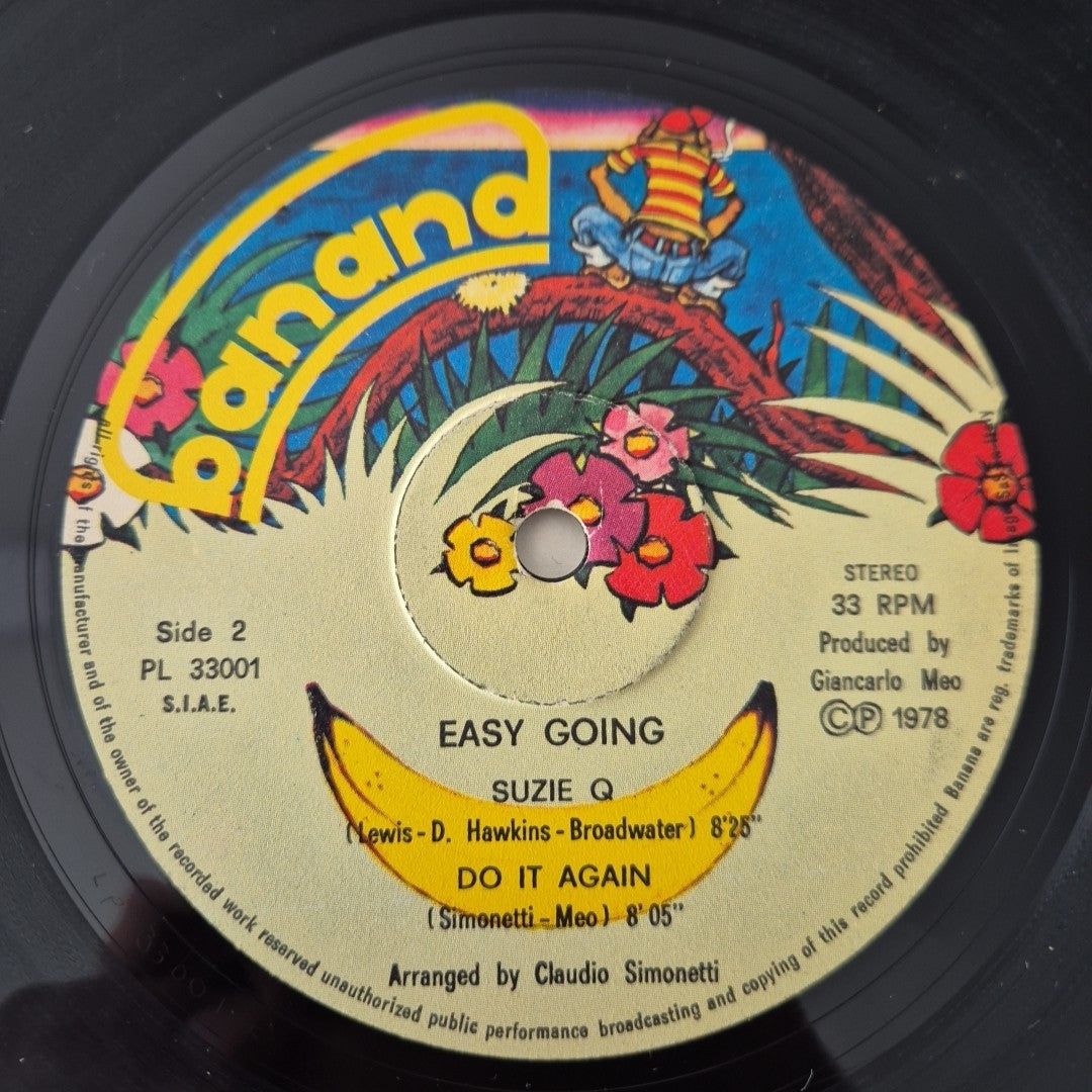 LP Suzie Q - Easy Going Do It Again PL 33001 Italy 1978 Vinile