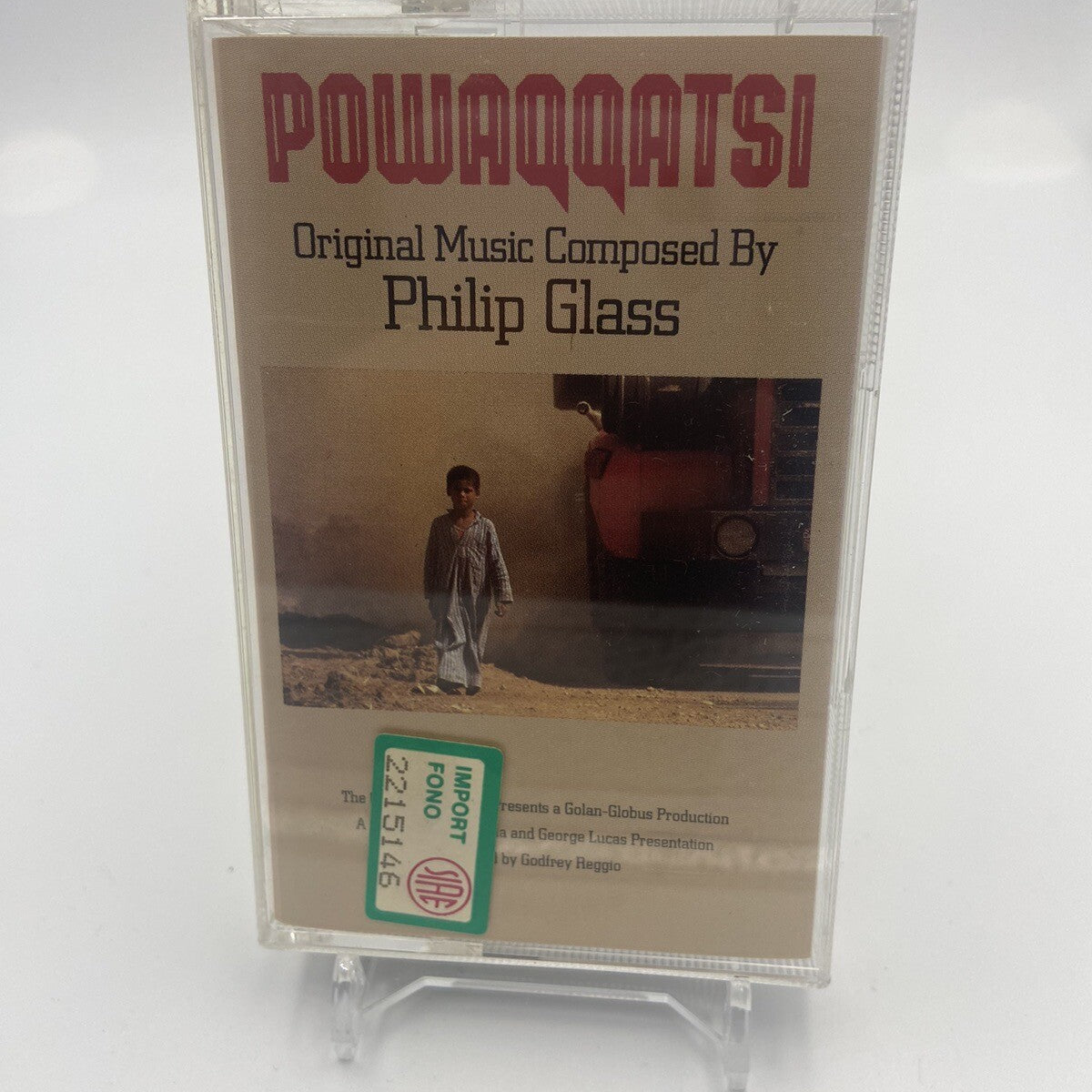 MUSICASSETTA Tape SS Philip Glass – Powaqqatsi  9 79192-4 Classical Stage Screen