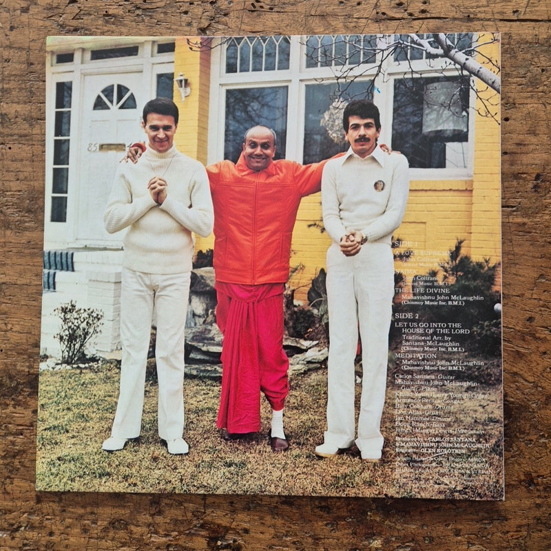 LP Carlos Santana Mahavishnu John McLaughlin - Love Devotion Surrender 69037