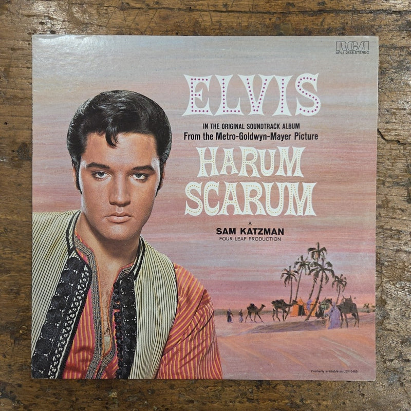 LP Elvis Presley- Harum Scarum APL1-2558 Made In U.S.A Rock Music