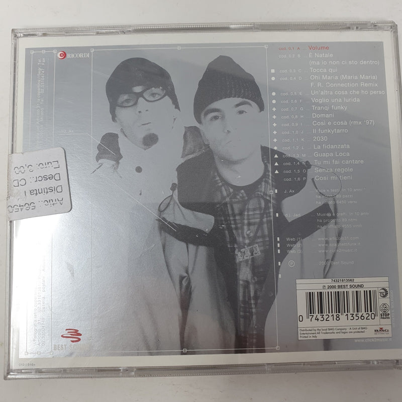 CD Articolo 31 – Greatest Hits Best Sound – 74321813562