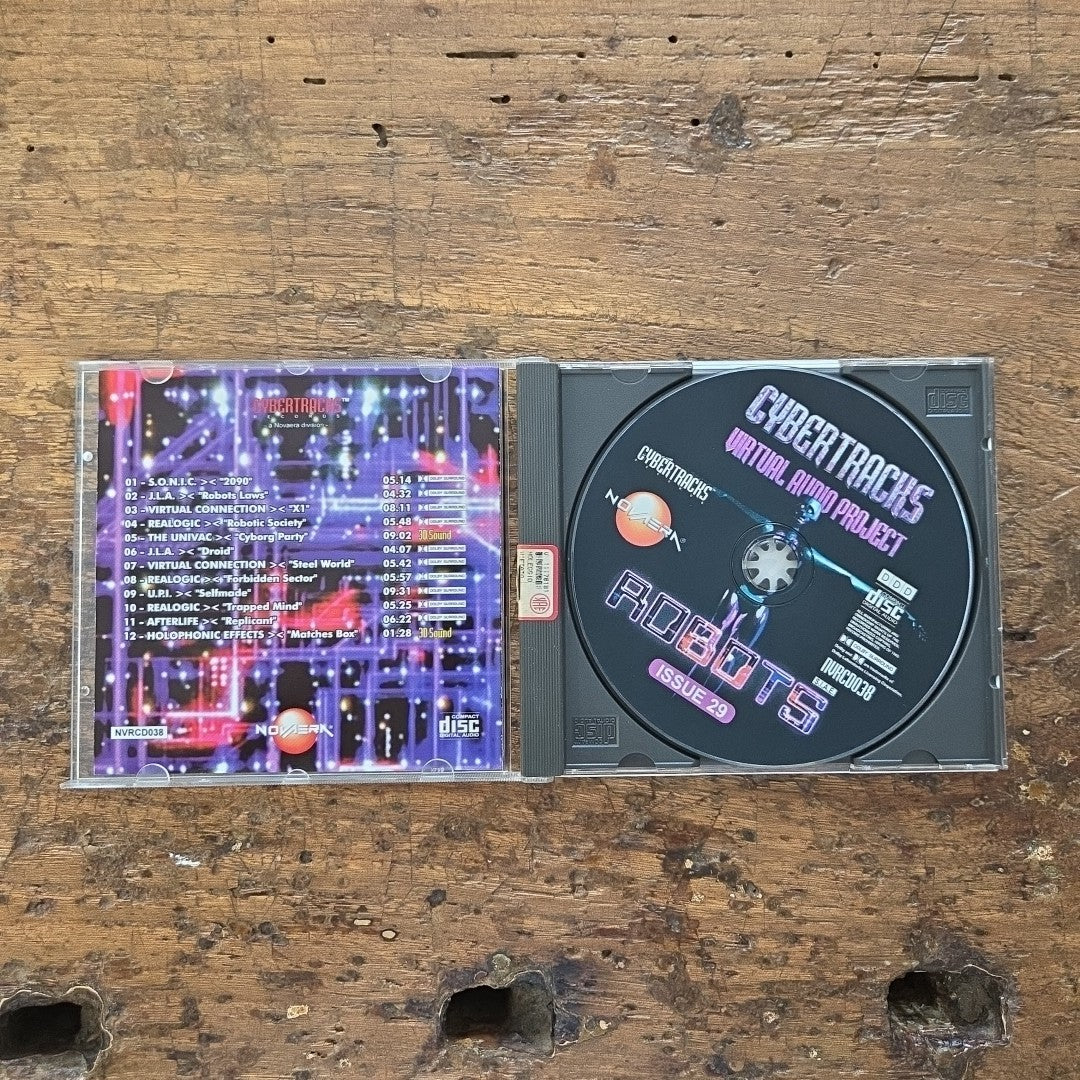 CD Cybertracks - Robots NVRCD038 Musics Electronic Disco
