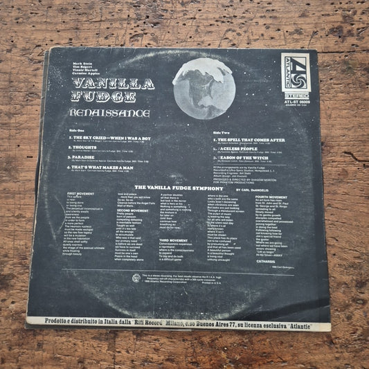 LP The Vanilla Fudge - Renaissance ATS ST 06009 Musica Rock Vinile 12