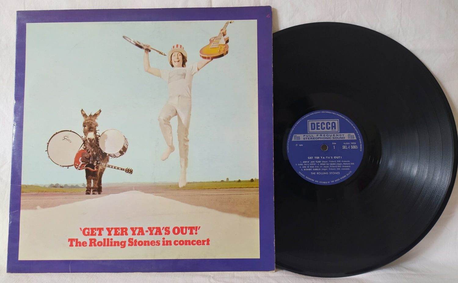 LP THE ROLLING STONES GET YER YA-YA'S OUT SKL-I 5065 1970