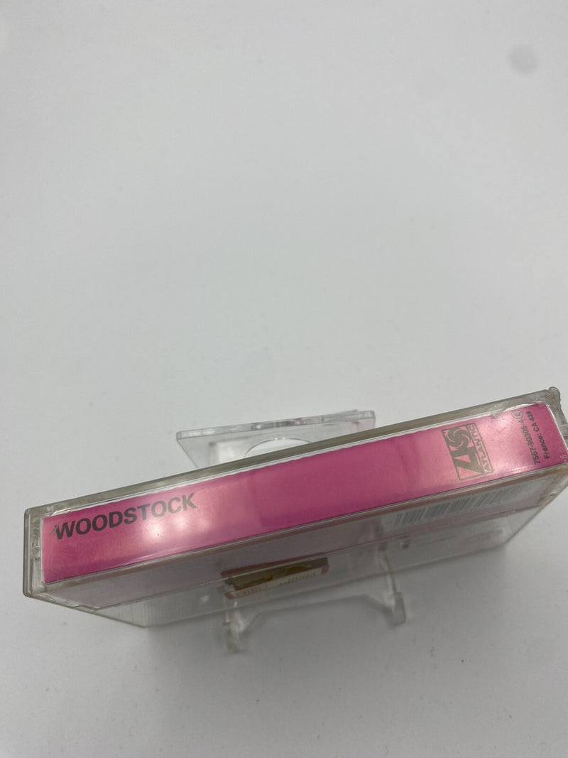 MUSICASSETTA Tape VG Various – Woodstock Original Soundtrack Folk Rock Stage 89”