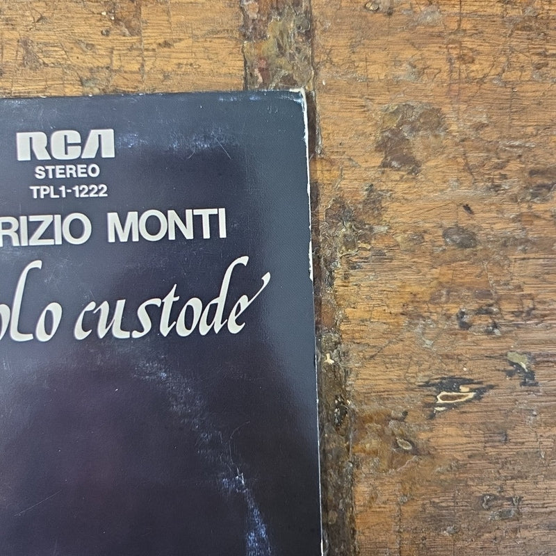 LP Maurizio Monti - Diavolo Custode TPL1-1222 1976 Made In Italy Musica Italiana