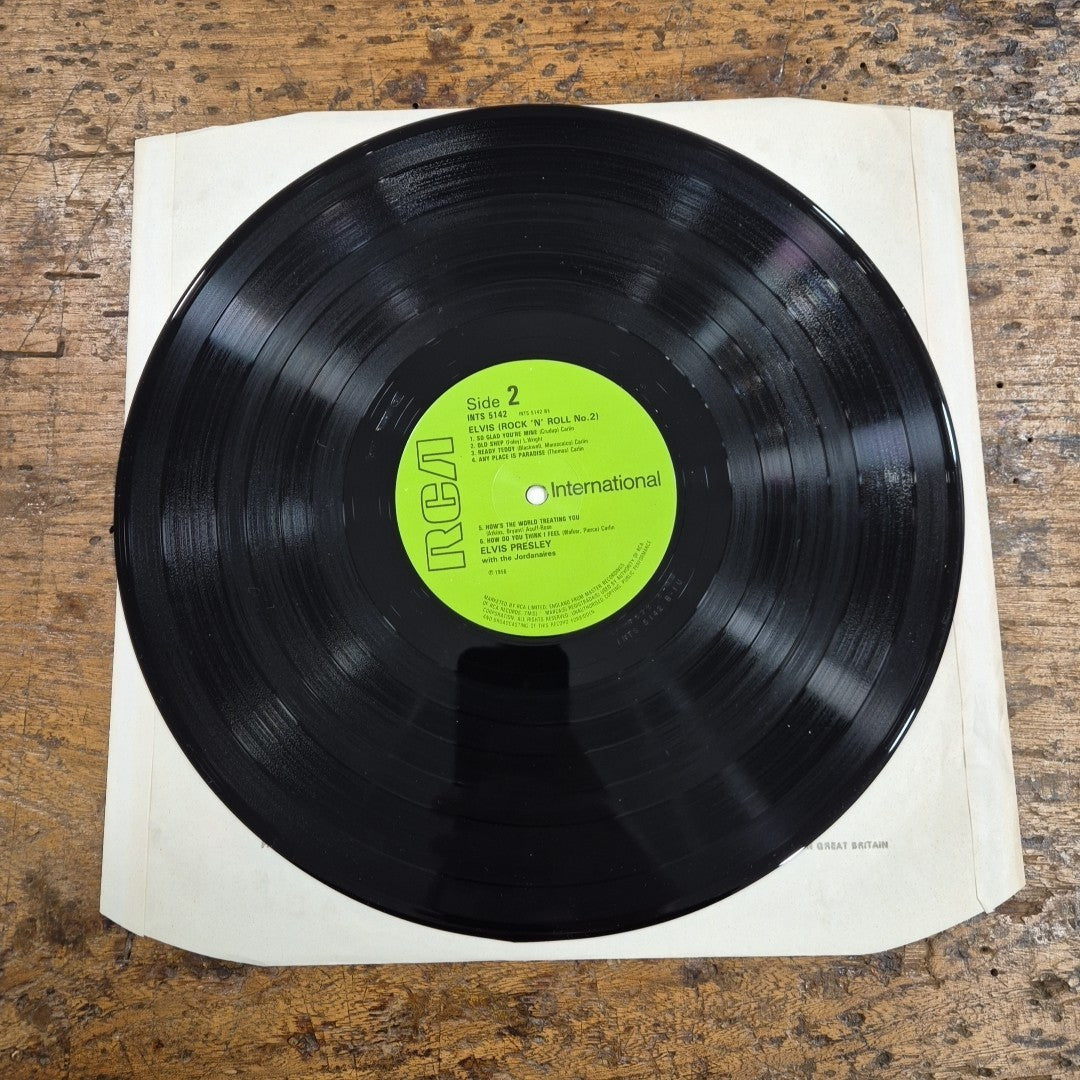 LP Elvis Presley Rock'N'Roll No.2 INTS 5142 Musica Rock Vinile