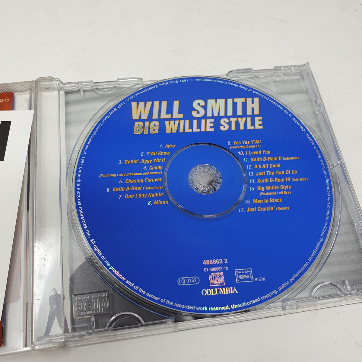 CD Will Smith – Big Willie Style Columbia – 488662 2