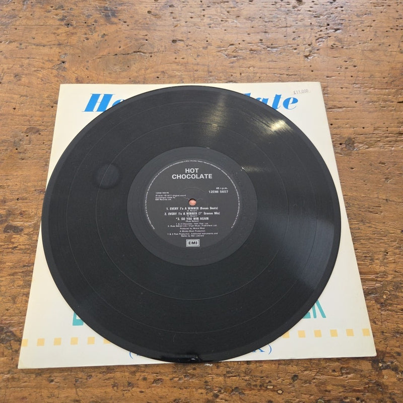 LP Hot Chocolate - Every 1's A Winner 12 EMI 5607 1987 Musica Pop Vinile
