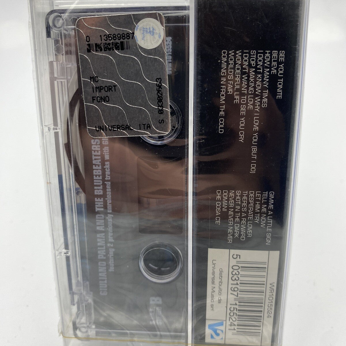 MUSICASSETTA Tape SS Giuliano Palma & The Bluebeaters – The Album Ska Reggae 99
