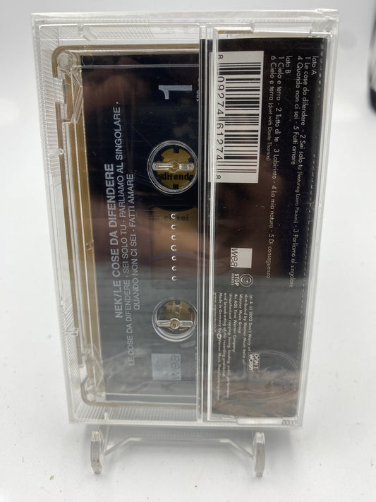 MUSICASSETTA Tape SS Nek – Le Cose Da Difendere Rock Pop Italy 2002