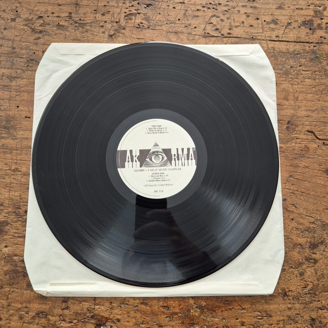 LP Glory - A Meat Music Sampler AKARMA AK 114 Musica Vinile Psychedelic Rock