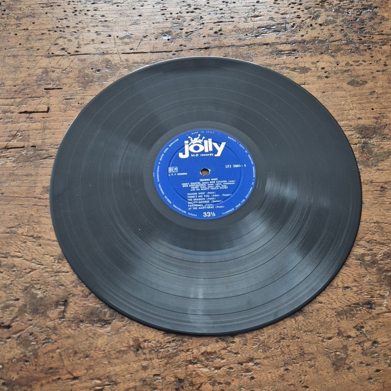 LP Tenors West LPJ 5005 Jimmy Giuffrè Bob Cooper Musica Jazz Vinile 12