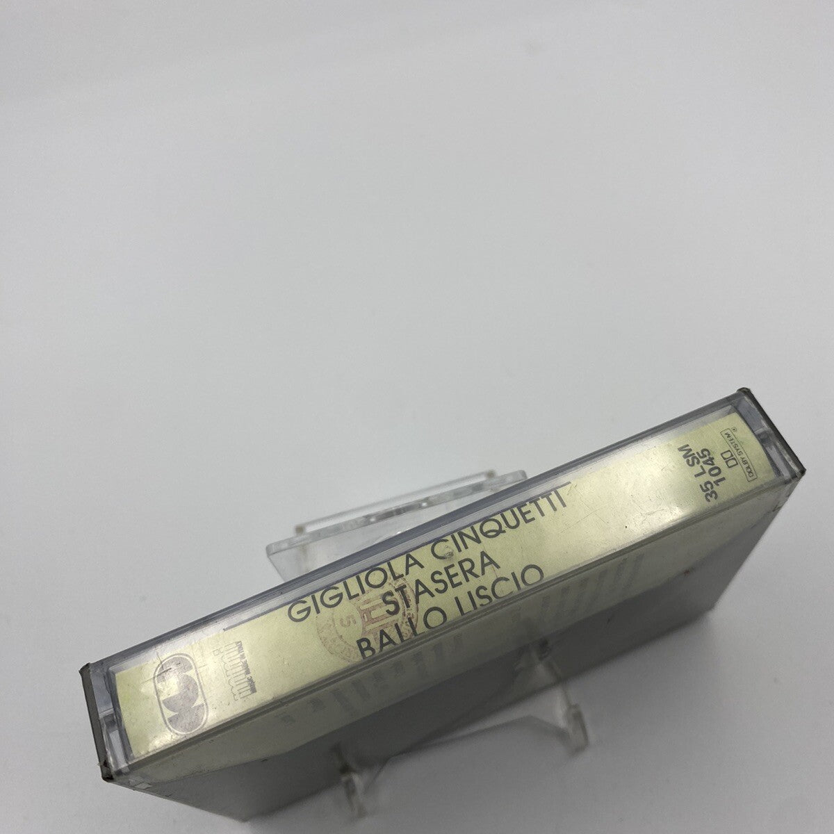 MUSICASSETTA Tape SS GIGLIOLA CINQUETTI STASERA BALLO LISCIO Italy