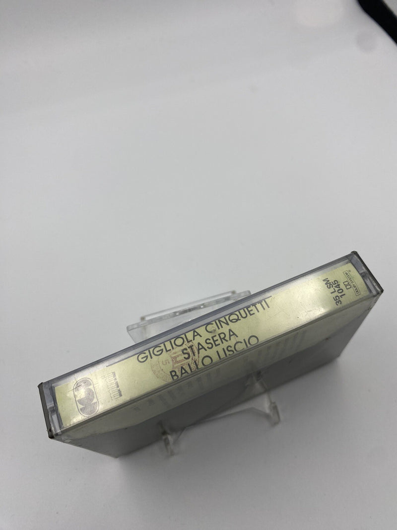 MUSICASSETTA Tape SS GIGLIOLA CINQUETTI STASERA BALLO LISCIO Italy