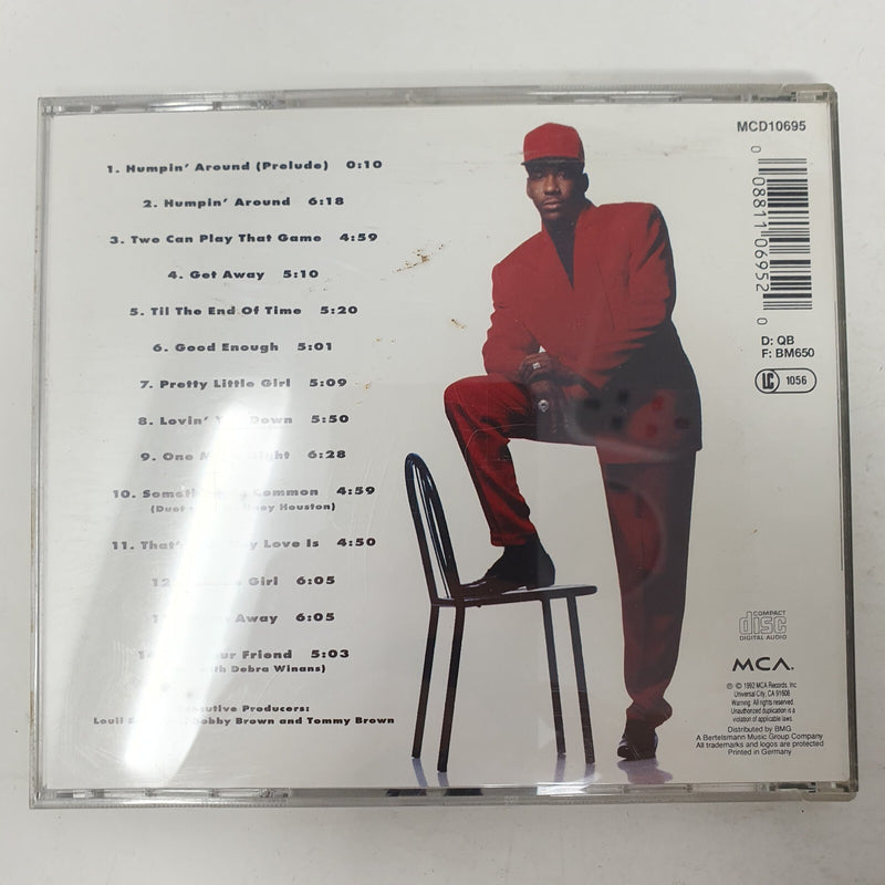 CD Bobby Brown – Bobby MCA Records – MCD10695